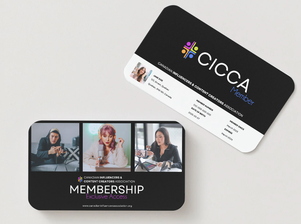 Canadian Influencers and Content Creators Association